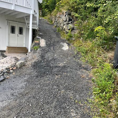 Kragero Hytte Havsutsikt Bagian luar foto