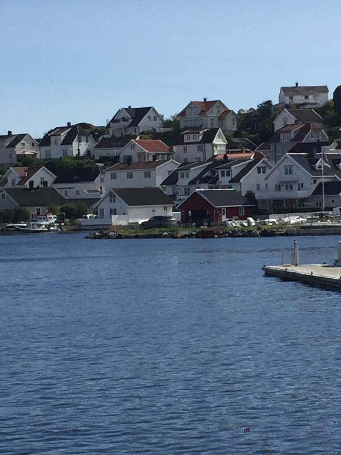 Kragero Hytte Havsutsikt Bagian luar foto